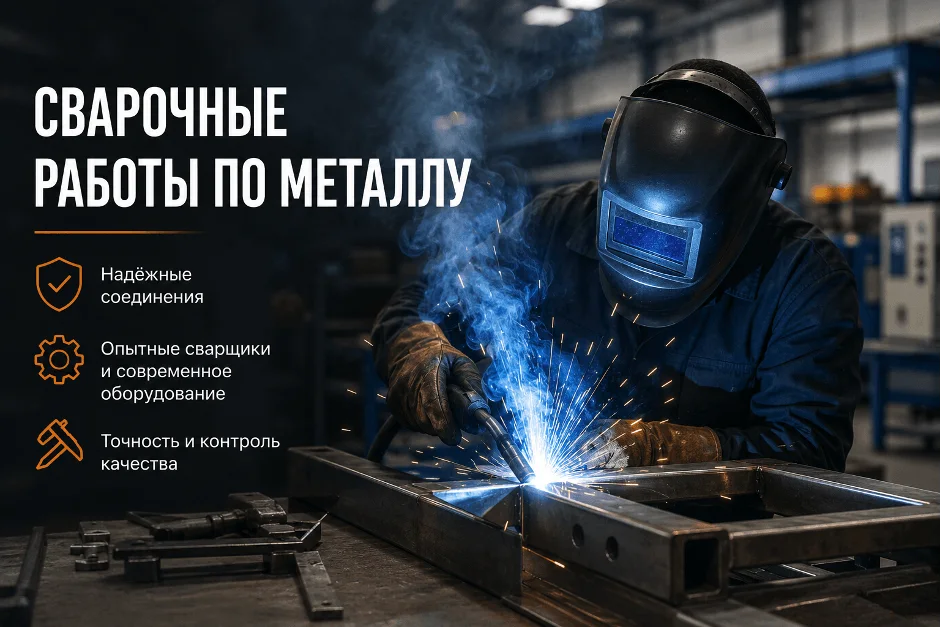 Сварочные работы по металлу в Москве — виды, цены и сроки